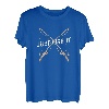 Herren Angler Fischer Papa just fish it T-Shirt | Shirt Geschenk T-Shirt