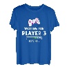 Waiting For Player 3 2023 Loading Schwangerschaft Gamer T-Shirt