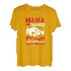 Mama & Tochter (rote Schrift) T-Shirt Geschenk Weihnachten