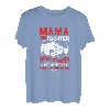 Mama & Tochter (rote Schrift) T-Shirt Geschenk Weihnachten