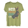 Pinscher Hund Papa zum Vatertag für alle Väter T-Shirt