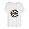 Herren 40. Geburtstag Männer Herren Väter Dart Spieler Darten Fun T-Shirt