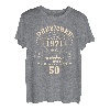 50. Geburtstag Geschenk Mann Legendär Seit Dezember 1971 T-Shirt