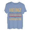 Herren Heinz Vorname Personalisiert Geschenk Papa Vater Männer T-Shirt