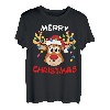 Lustiges Rentier Xmas Family Merry Christmas T-Shirt