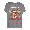 Lustiges Rentier Xmas Family Merry Christmas T-Shirt