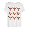Weihnachtsmütze mit Rentier-Emotionen, lustige Weihnachtsmütze T-Shirt