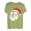 Weihnachtsmann Sonnenbrille Nikolaus Mütze Weihnachtsoutfit T-Shirt