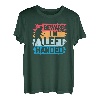 Beware I'm Left Hand Funny Ping Pong Player Retro T-Shirt
