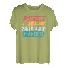 Beware I'm Left Hand Funny Ping Pong Player Retro T-Shirt