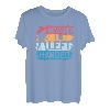 Beware I'm Left Hand Funny Ping Pong Player Retro T-Shirt