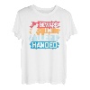 Beware I'm Left Hand Funny Ping Pong Player Retro T-Shirt