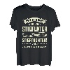 Herren T-Shirt Stiefvater | Stiefpapa Stieftochter Bonuspapa Spruch