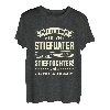Herren T-Shirt Stiefvater | Stiefpapa Stieftochter Bonuspapa Spruch