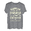 Herren T-Shirt Stiefvater | Stiefpapa Stieftochter Bonuspapa Spruch