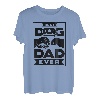 Best Dog Dad Ever Father's Day Sprüche Vater Papa T-Shirt