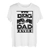 Best Dog Dad Ever Father's Day Sprüche Vater Papa T-Shirt