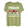 Funny Frohe Weihnachten Outfit Zwerge passende Familie T-Shirt
