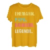 Herren Bauherr Hausbau Ehemann Vater Papa Beruf Geschenk Spruch T-Shirt