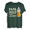 Herren Baby Ankündigung 2023, Babyflasche für Werdenden Papa 2023 T-Shirt