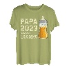 Herren Baby Ankündigung 2023, Babyflasche für Werdenden Papa 2023 T-Shirt