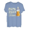 Herren Baby Ankündigung 2023, Babyflasche für Werdenden Papa 2023 T-Shirt