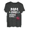 Papa loading 2021 Schwangerschaft Werdender Vater Geschenk T-Shirt