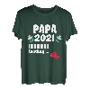 Papa loading 2021 Schwangerschaft Werdender Vater Geschenk T-Shirt
