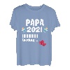Papa loading 2021 Schwangerschaft Werdender Vater Geschenk T-Shirt