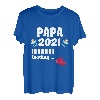 Papa loading 2021 Schwangerschaft Werdender Vater Geschenk T-Shirt