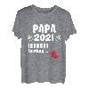 Papa loading 2021 Schwangerschaft Werdender Vater Geschenk T-Shirt