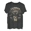 Legenden Wurden Im 1972 Geboren Geschenk 50 Geburtstag Mann T-Shirt