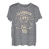 Legenden Wurden Im 1972 Geboren Geschenk 50 Geburtstag Mann T-Shirt