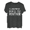 Schnurtzpiepegal bin eh bald Rentner Rente Pansion Spruch T-Shirt
