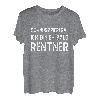 Schnurtzpiepegal bin eh bald Rentner Rente Pansion Spruch T-Shirt