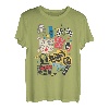 Rock Star Retro Rock & Roll 80er Jahre Design Jungen Mädchen Damen Kinder T-Shirt