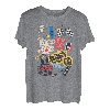 Rock Star Retro Rock & Roll 80er Jahre Design Jungen Mädchen Damen Kinder T-Shirt