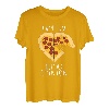 Pizza Design - I Want Pizza, Not Your Opinion Heart Design T-Shirt