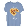Pizza Design - I Want Pizza, Not Your Opinion Heart Design T-Shirt