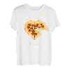 Pizza Design - I Want Pizza, Not Your Opinion Heart Design T-Shirt
