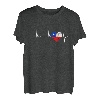 Chile Herz Chilene Herzschlag EKG Puls Chilenischer Stolz T-Shirt
