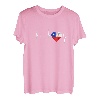 Chile Herz Chilene Herzschlag EKG Puls Chilenischer Stolz T-Shirt