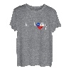 Chile Herz Chilene Herzschlag EKG Puls Chilenischer Stolz T-Shirt