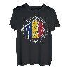 Herren Tata Cel mai bun tata din lume Rumänien T-Shirt