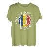Herren Tata Cel mai bun tata din lume Rumänien T-Shirt