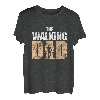 Herren Papa Walking Dad Vater The Walking Dad Zombie Geschenk Party T-Shirt