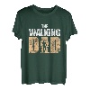 Herren Papa Walking Dad Vater The Walking Dad Zombie Geschenk Party T-Shirt