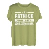 Patrick Name Lustiger Spruch Shirt Vorname Geschenk
