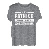 Patrick Name Lustiger Spruch Shirt Vorname Geschenk