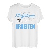 GEBOREN ZUM SKIFAHREN Shirt | Berge Skifahrer Spruch TShirt T-Shirt